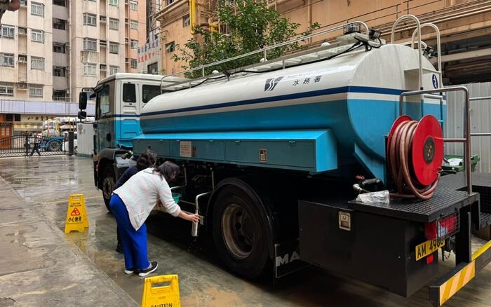 跟進寶其利街爆水管情況