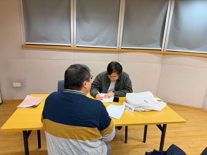 會見市民——啟德